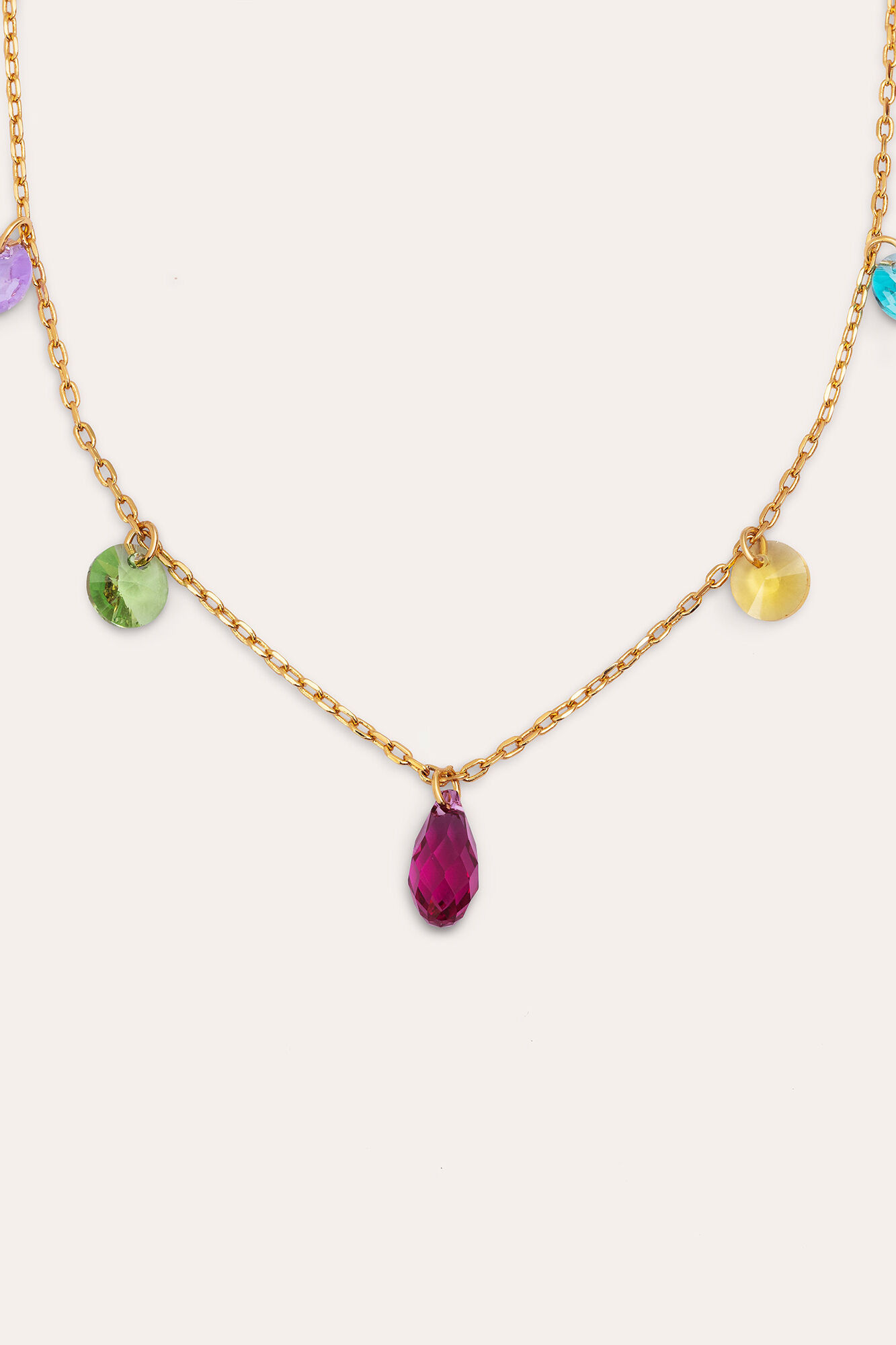 Singularu Vergoldete S&uuml;&szlig;igkeiten-Halskette