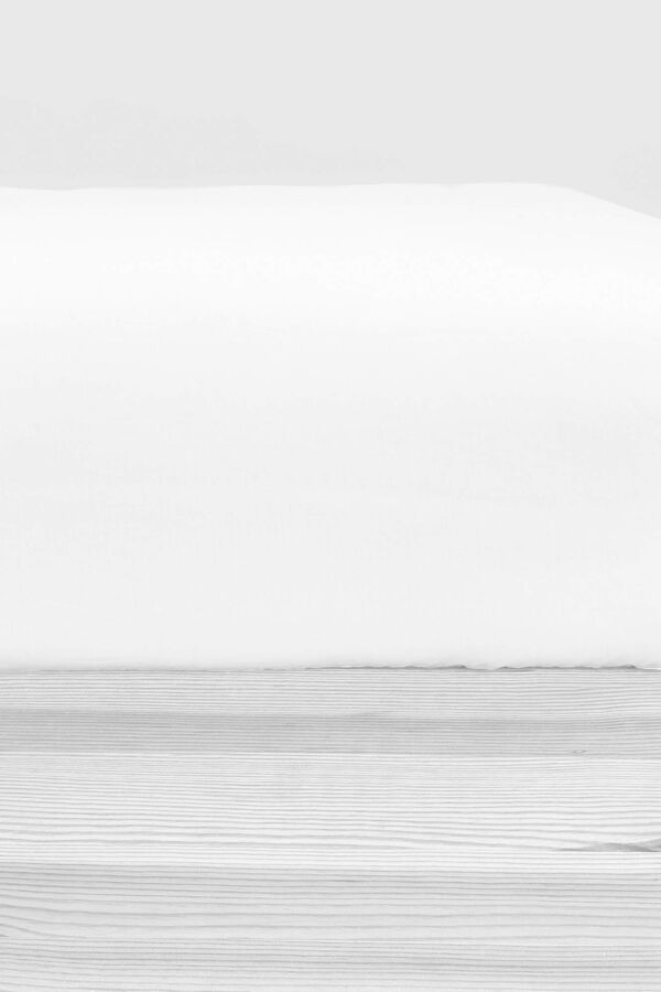 Textura Spannbetttuch Satin. Bett 80-90 cm. Wei&szlig;