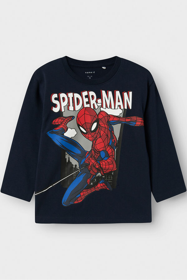 Name it Boy's Spiderman T-shirt blue
