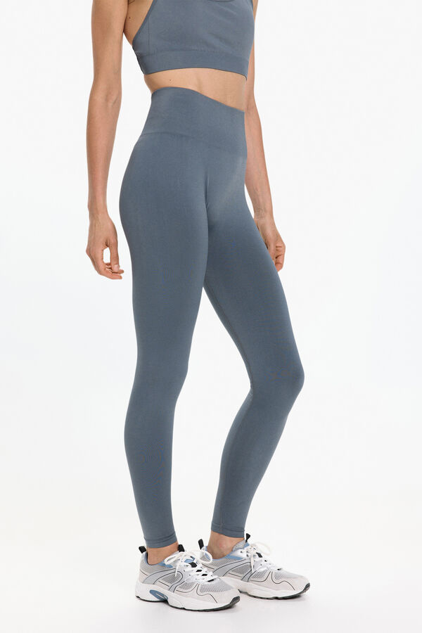 Only Play Legging tiro extra alto scrunch gris