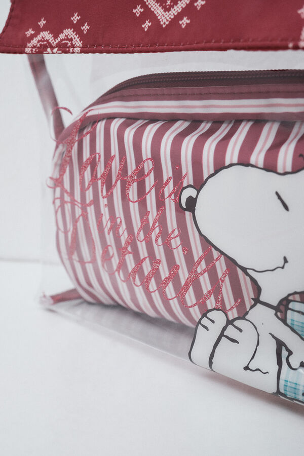 Women'secret Pack 2 Snoopy vanity cases printed