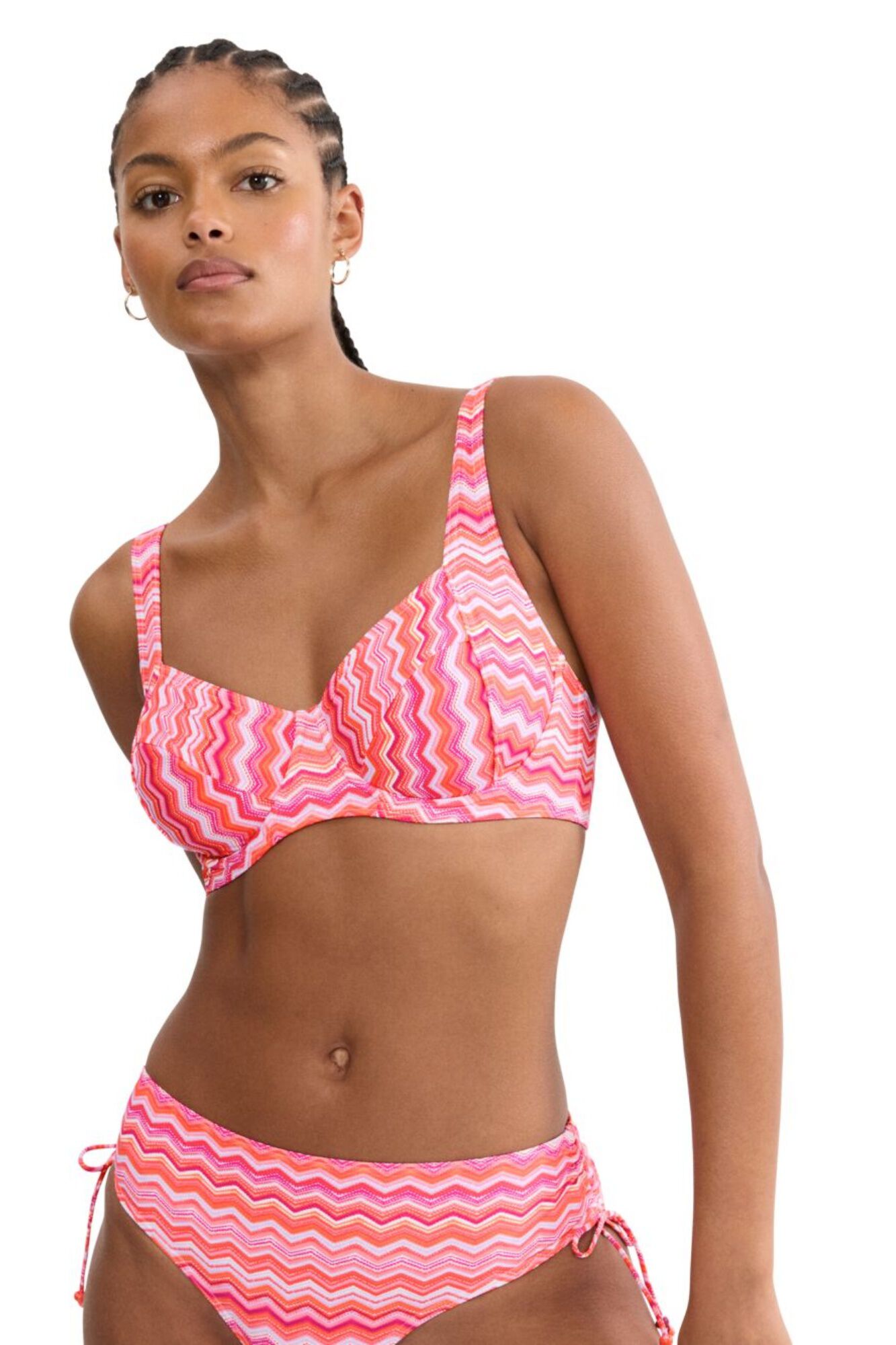 Triumph Top biqu&iacute;ni redutor com aro em ziguezague