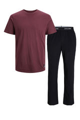 Jack & Jones Short-sleeved pyjamas with long bottoms  rose