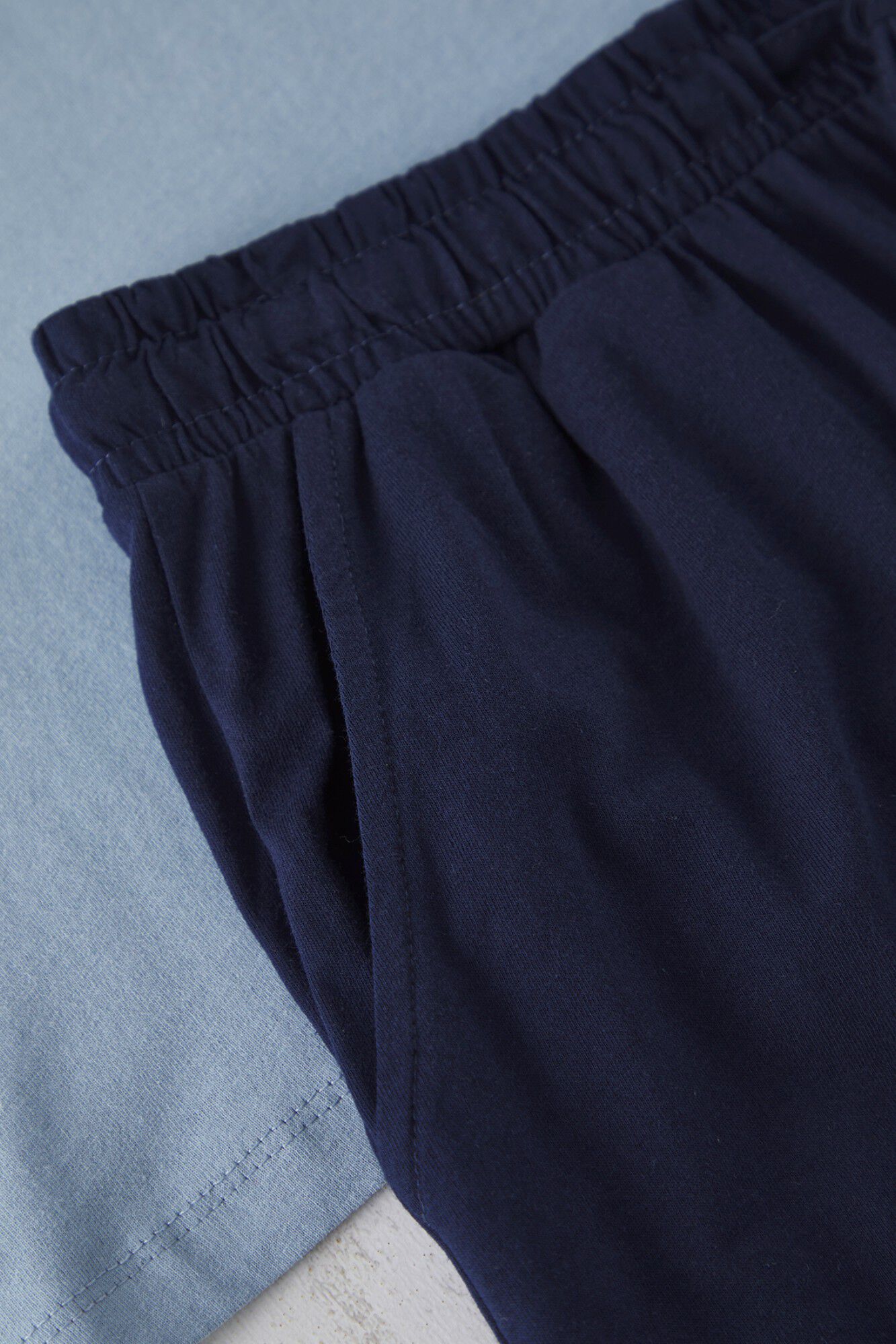 Trendyol Conjunto de pijama curto liso