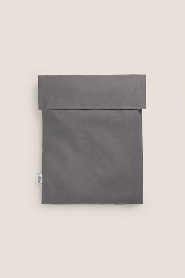 Womensecret Organic cotton fitted sheet gris