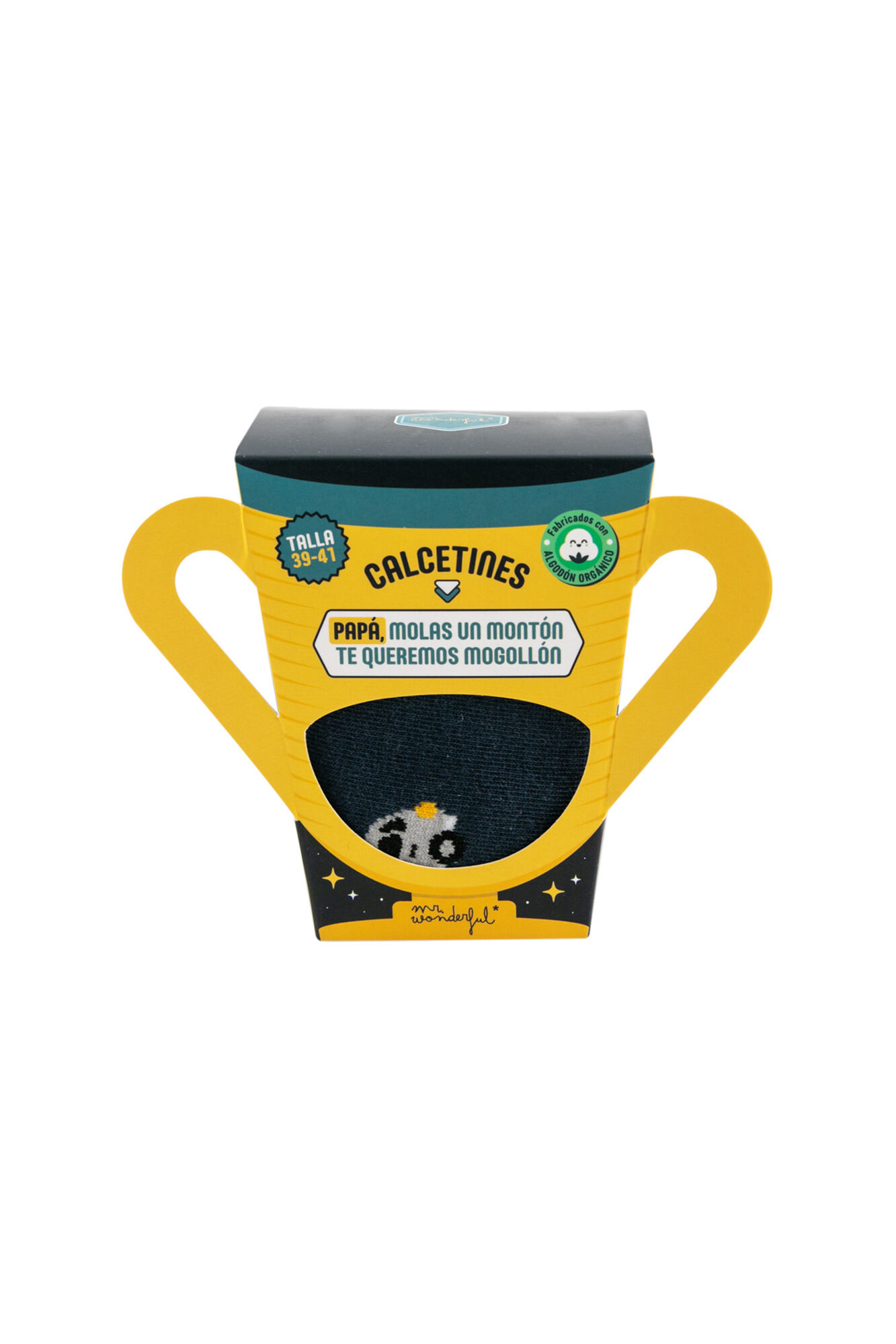 Mr. Wonderful Calcetines para el campe&oacute;n de los padres