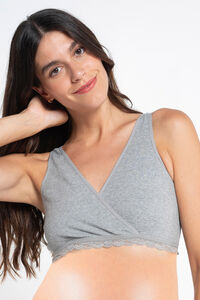 Ohma! Sujetador lactancia cruzado rib