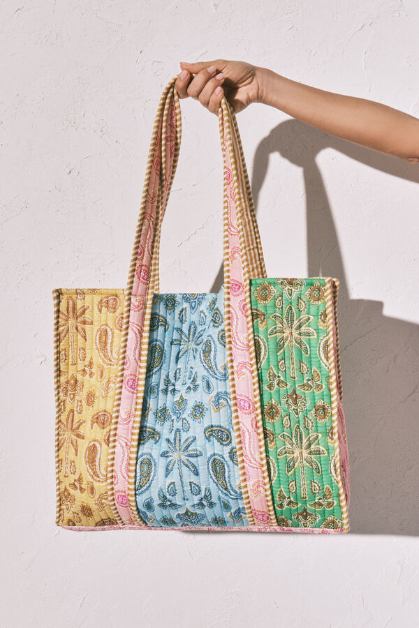 Women'secret Multicoloured large print bag printed