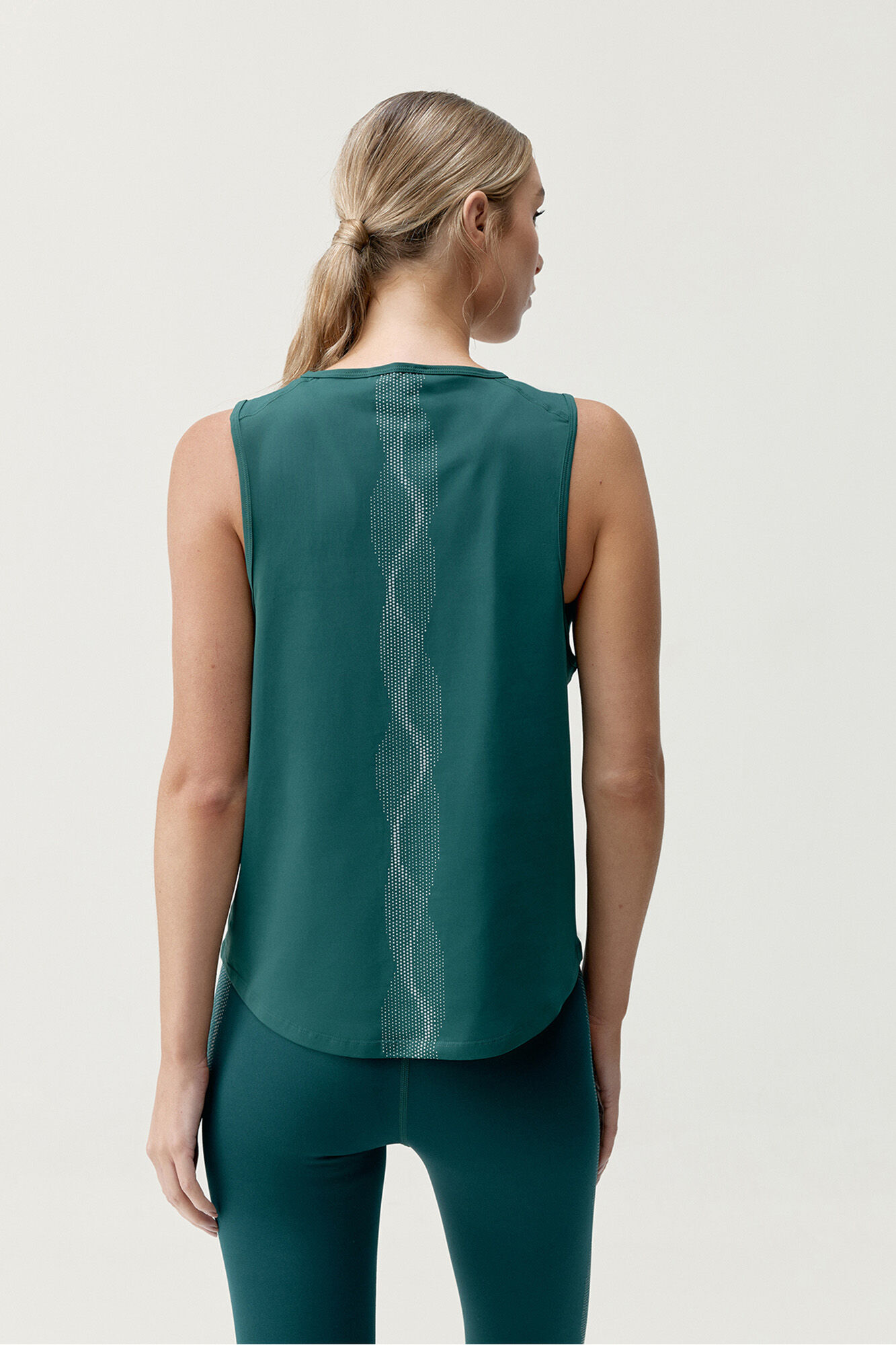 Born Living Yoga Sport-T-Shirt Kishi Deep Green