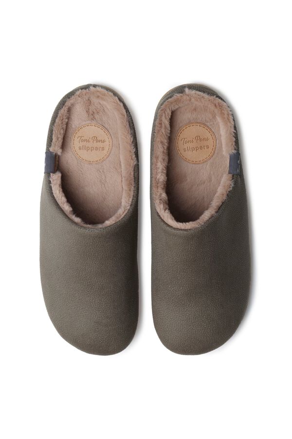 Toni Pons Fabric slippers beige