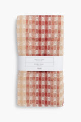 Womensecret Terracotta Ibiza 50 x 70 tea towels (set of 2) rouge
