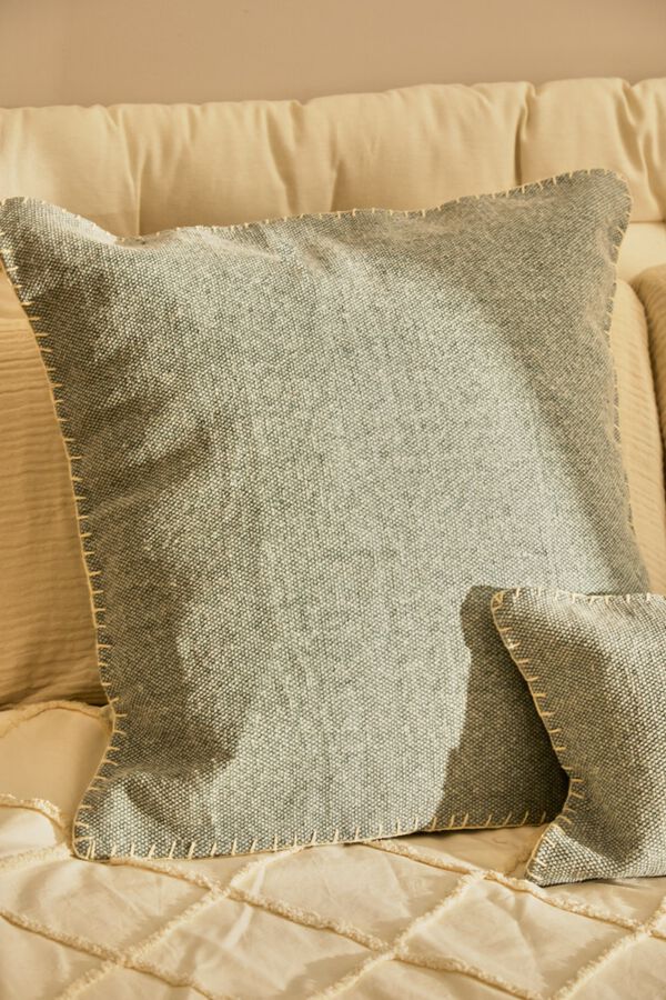 Calma House Baumwoll-Kissenbezug 60x60 Blau