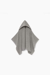 Womensecret Stars hooded towel gris