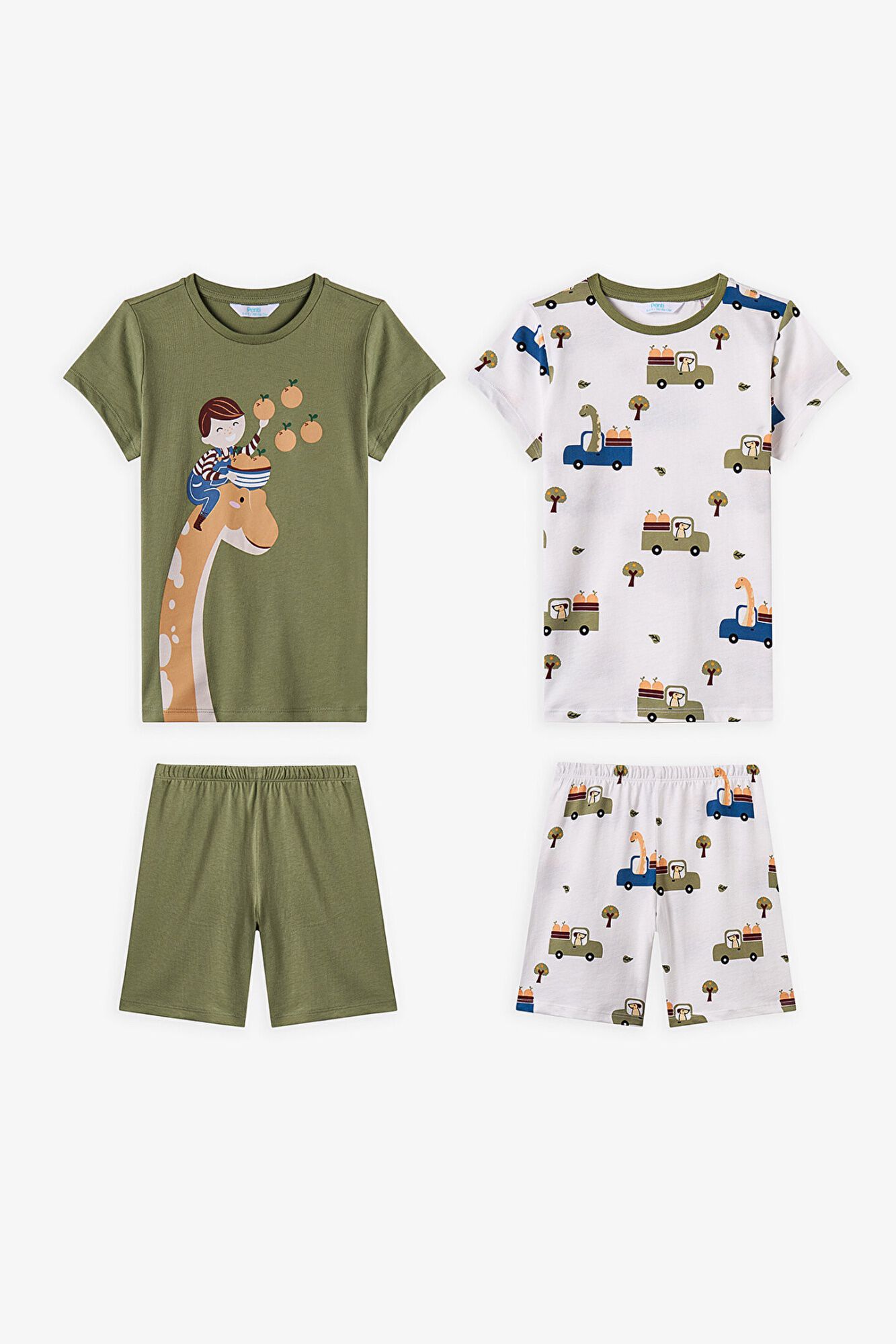 Penti Pack 2 pijamas cortos infantiles safari