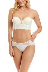 Ivette Bridal Sujetador bustier bordado essen marfil