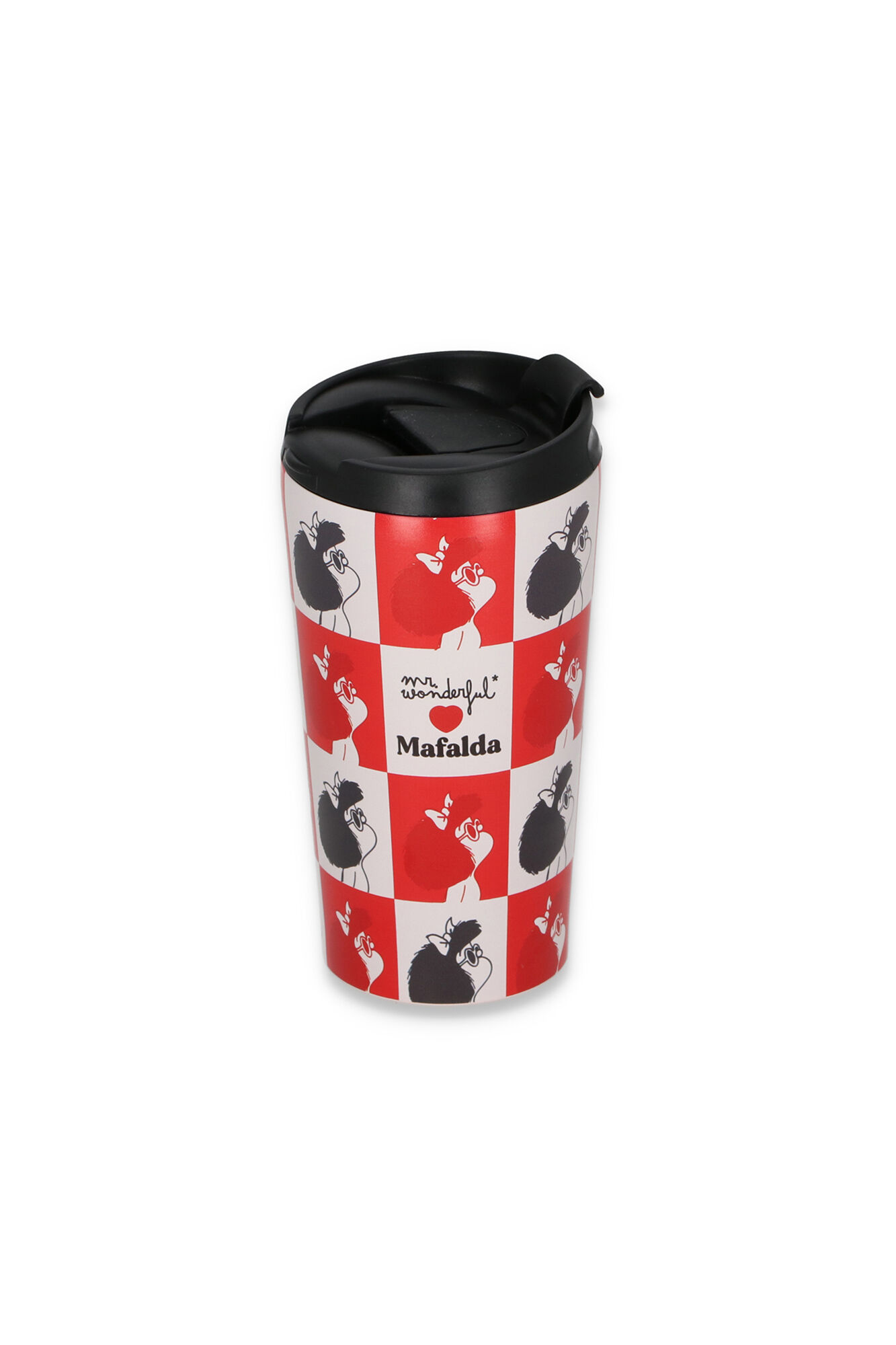 Mr. Wonderful Caneca t&eacute;rmica para viagem - Mafalda