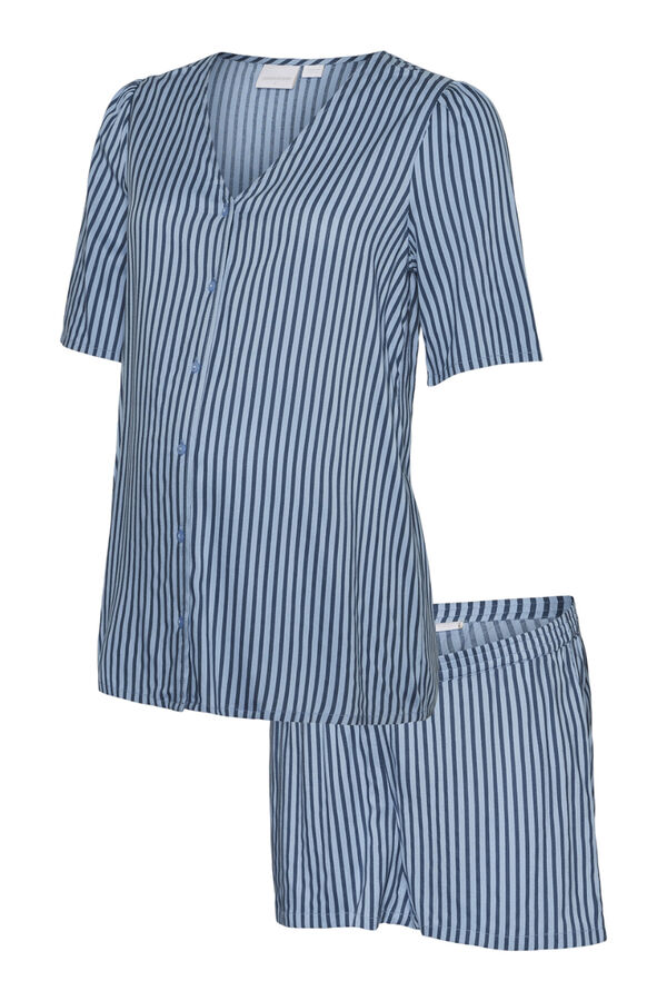 Womensecret Short cotton maternity pyjamas bleu