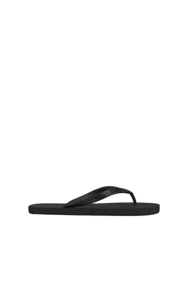 Womensecret Plain flip-flops black