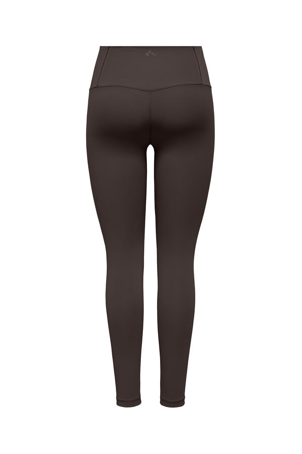 Only Play Legging JAM tiro extra alto marr&oacute;n