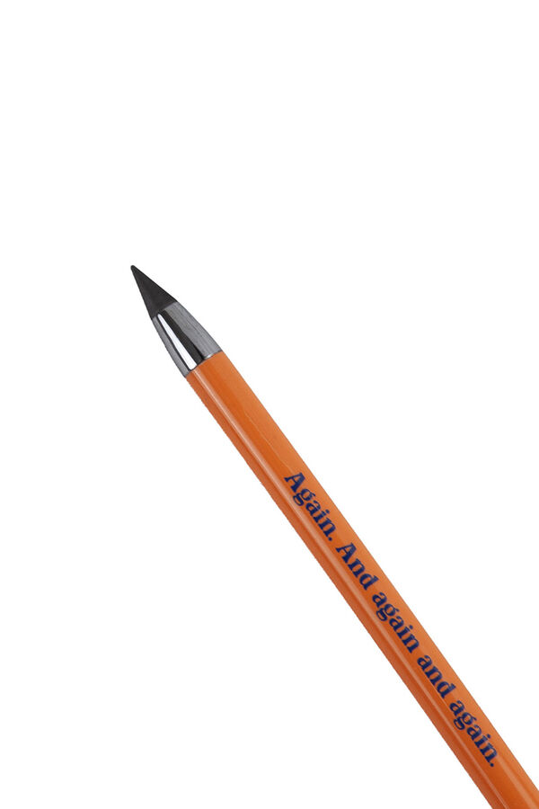 Mr. Wonderful Lápiz infinito naranja - Again. And again and again. beige