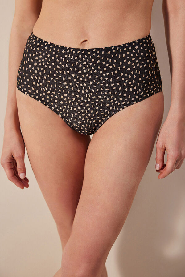 Womensecret High printed bikini bottom mit Print
