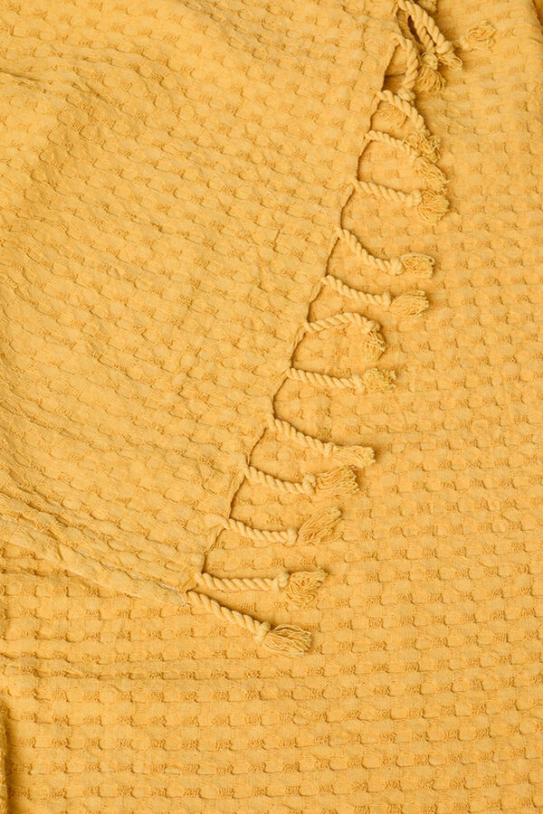 Womensecret Mustard Ola 100 x 180 beach towel Žuta