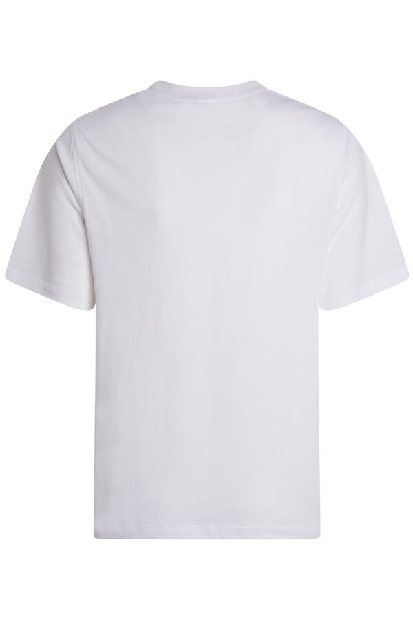 Reebok Reebok Paisley Logo Trainers T-shirt blanc