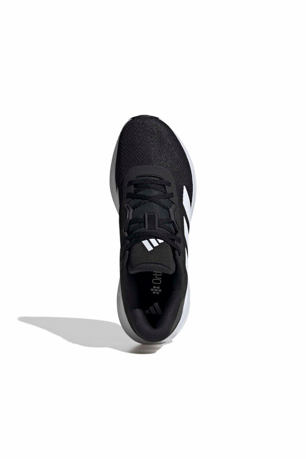 Adidas Galaxy 7 3-stripe running trainers black