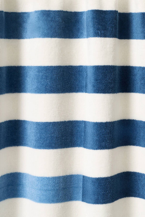 Womensecret Striped terry beach towel Blau