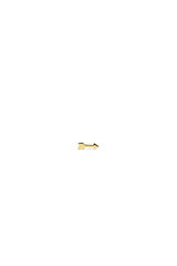 Womensecret Gold Mini Arrow Single Earring rávasalt mintás