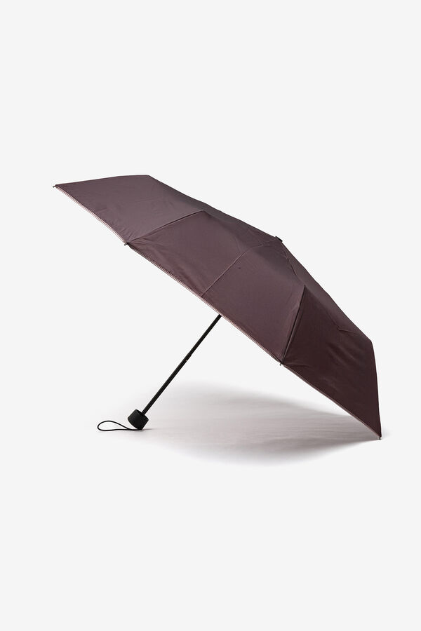 Vilanova Guarda-chuva compacto bordeaux vermelho