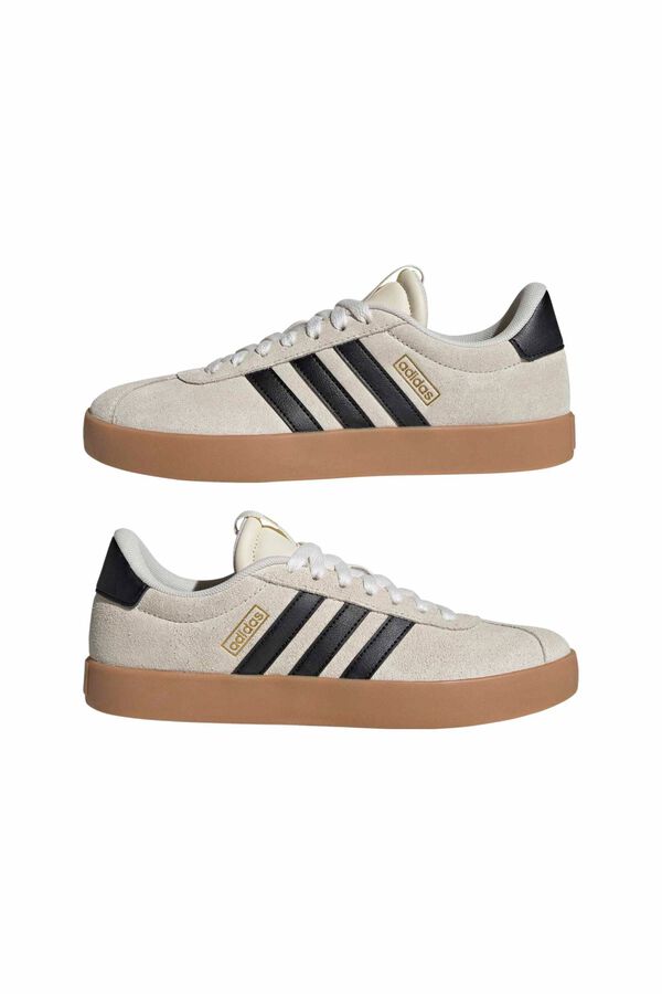 Adidas Zapatilla casual 3 bandas VL Court 3.0 beige