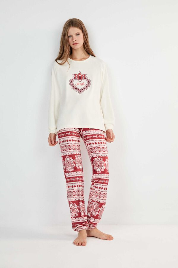 Gisela Frida Kahlo pyjamas brown