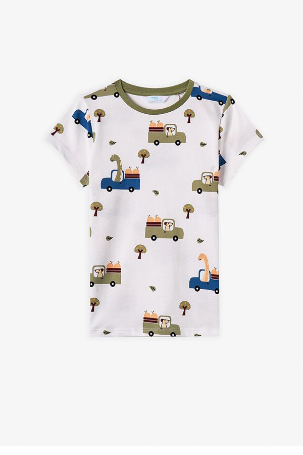 Penti Pack 2 pijamas cortos infantiles safari kaki
