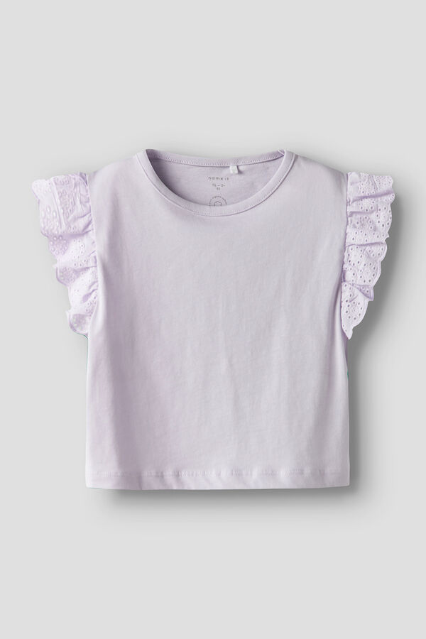 Name it Kurz&auml;rmeliges M&auml;dchen-T-Shirt Rosa