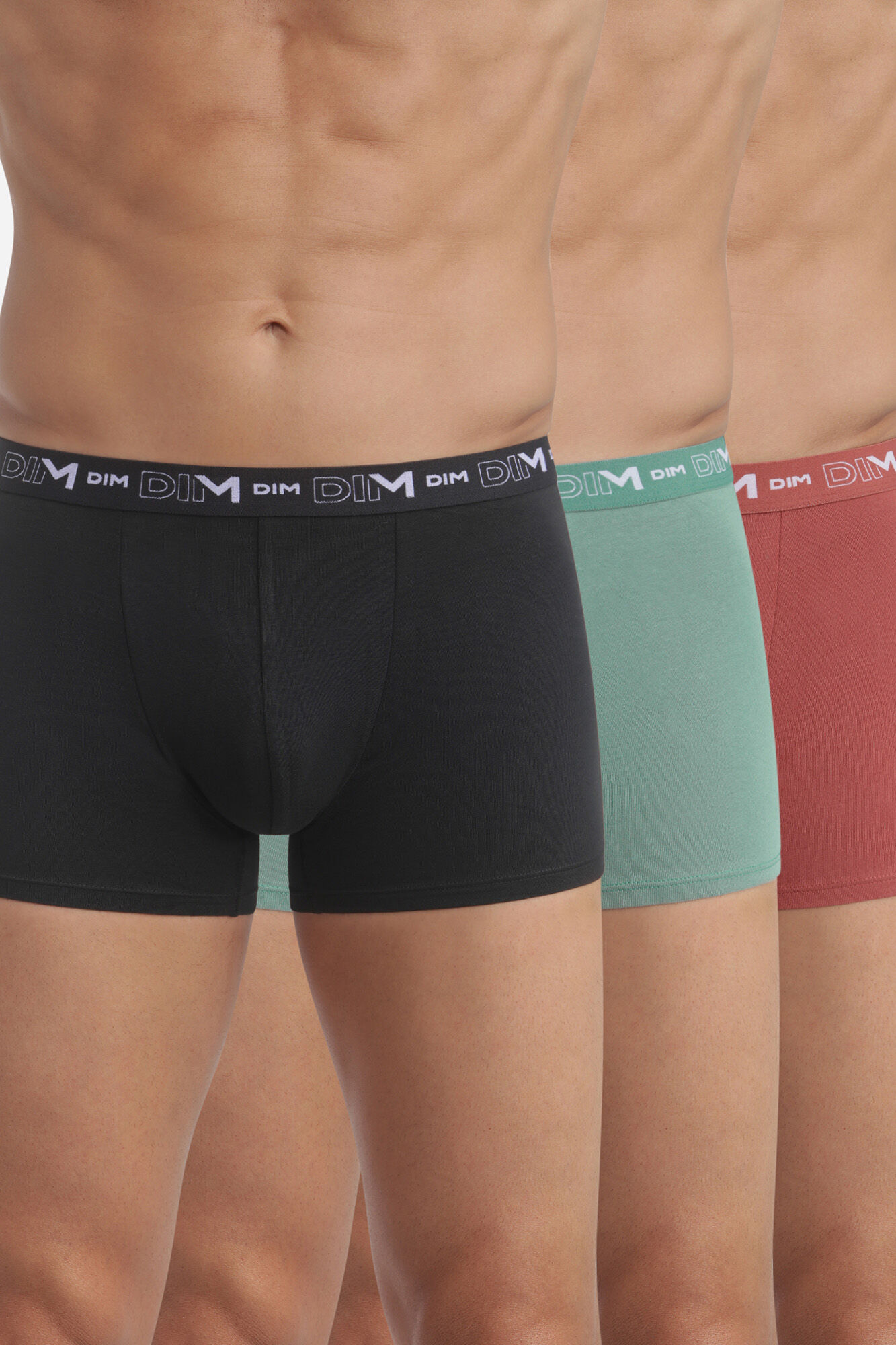 DIM Pack 3 b&oacute;xers algod&oacute;n
