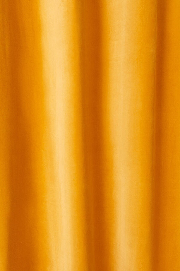 Womensecret Velur mustard 140 x 280 curtain Žuta