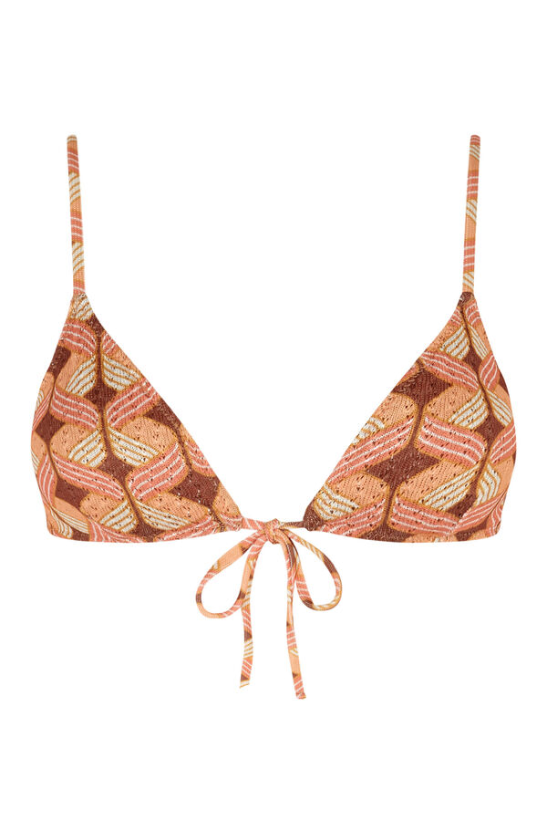 Womensecret Sundance Lace bikini top printed
