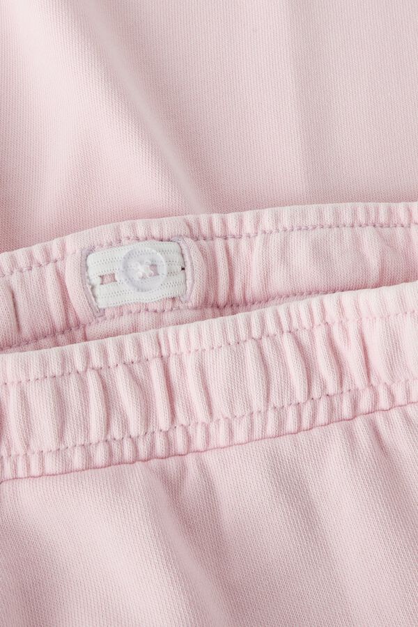 Lmtd Pantal&oacute;n ancho felpa cord&oacute;n ajustable coral