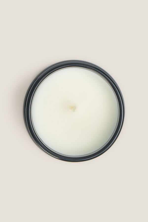 Textura Fresh Bergamot Scented Candle mit Print