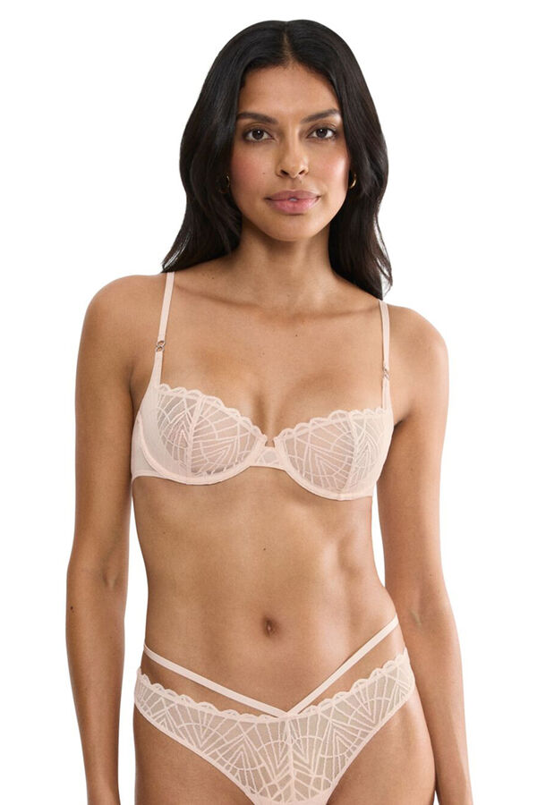 Triumph Sujetador balconette push-up sin relleno marfil