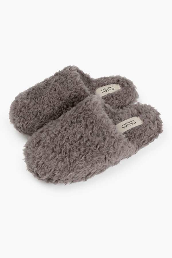 Womensecret Slippers for wearing around the house grey