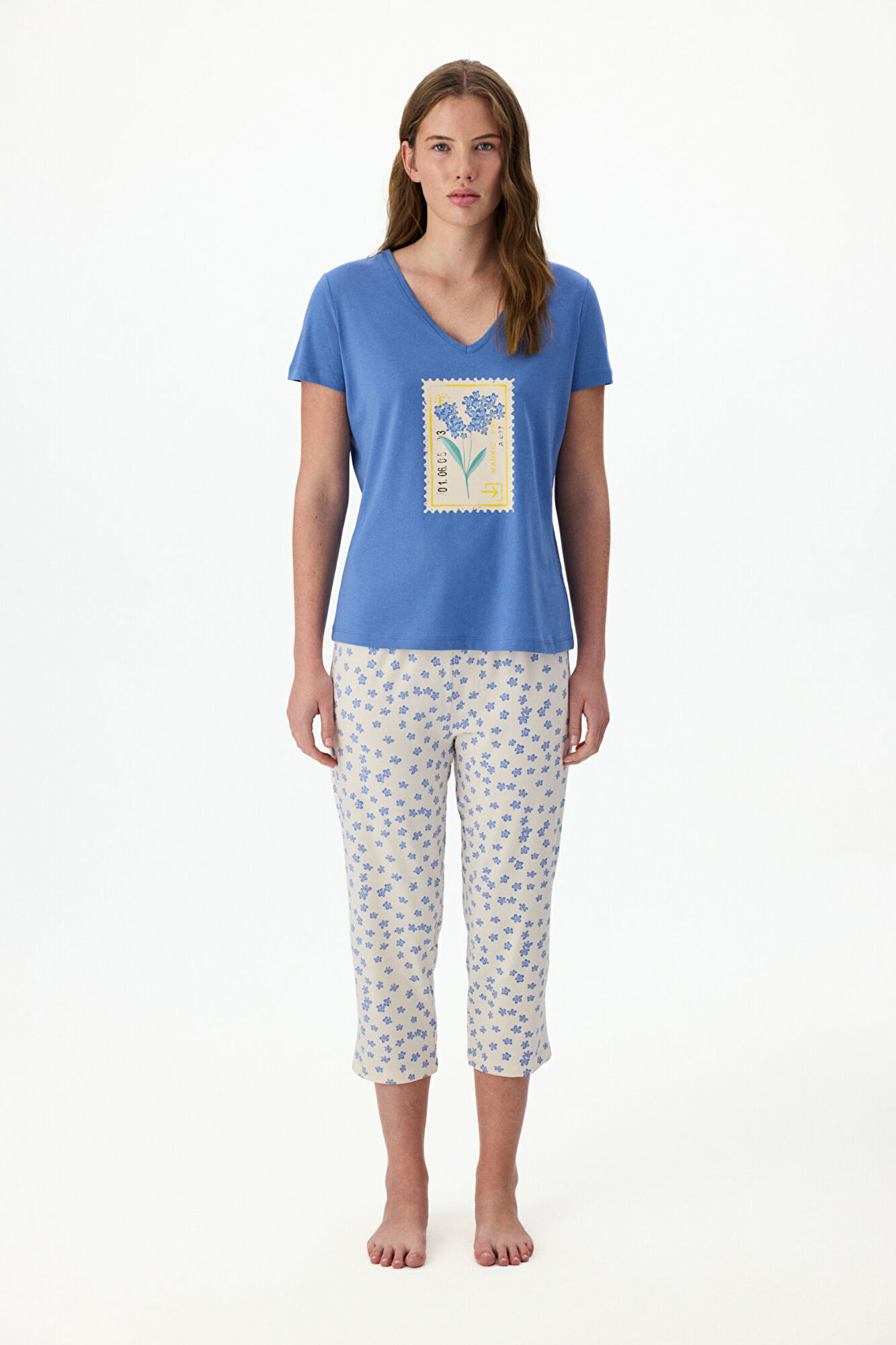 Penti Conjunto de Pijama Capri Floral