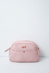 Women'secret Pink puffer large vanity case pink