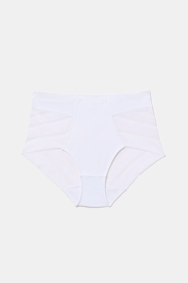 DIM Diams Control minimiser panty blanc