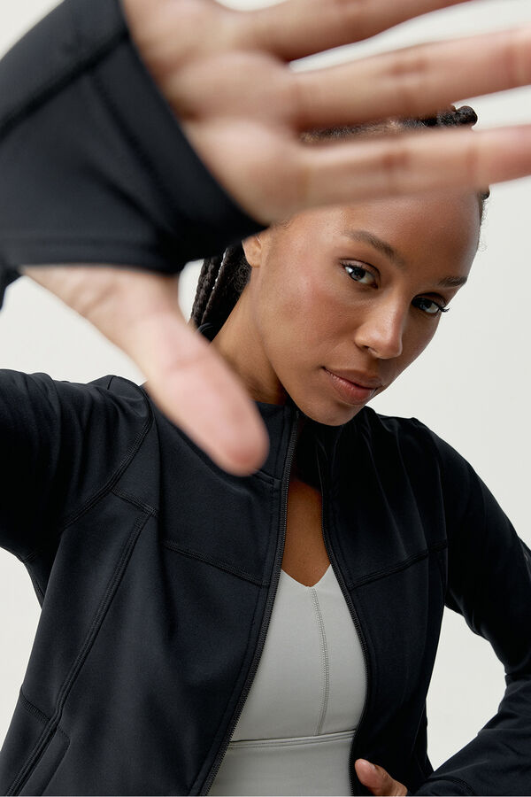 Born Living Yoga Chaqueta deportiva t&eacute;rmica Leya negro&nbsp; negro