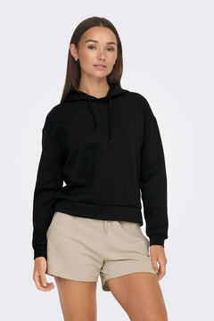 Womensecret Sweatshirt com capuz preto