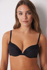 Womensecret BEAUTIFUL soutien-gorge classique en microfibre noir noir