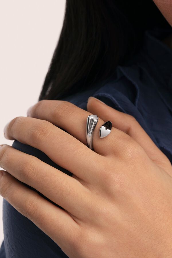 Singularu Abbraccio Amour Ring gris