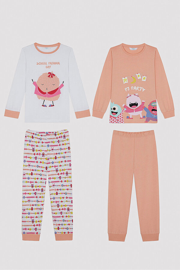 Penti Pack of 2 girls' pyjama sets imprim&eacute;